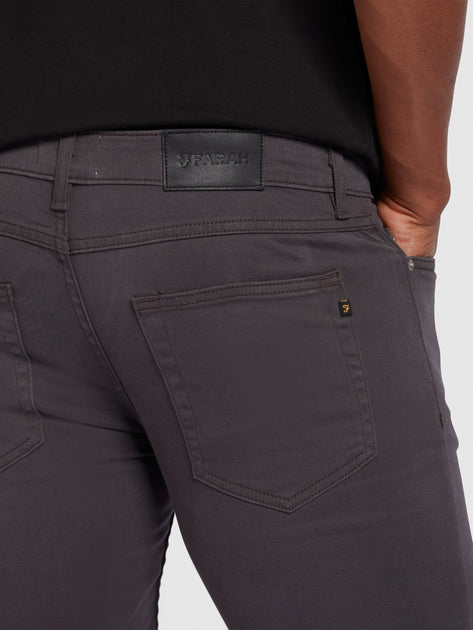 Drake Trousers In Grey Farah® Online - Main Image