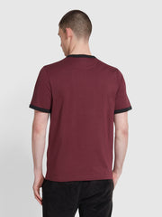 Groves Regular Fit T-Shirt In Farah Red