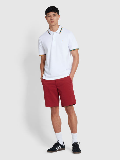 Alvin Polo Shirt In White Farah® Online