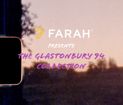 GLASTONBURY ’94, REVISITED FOR FARAH SS22