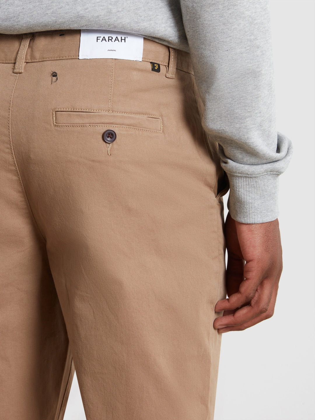 Norwood Trousers In Brown | Farah® Online