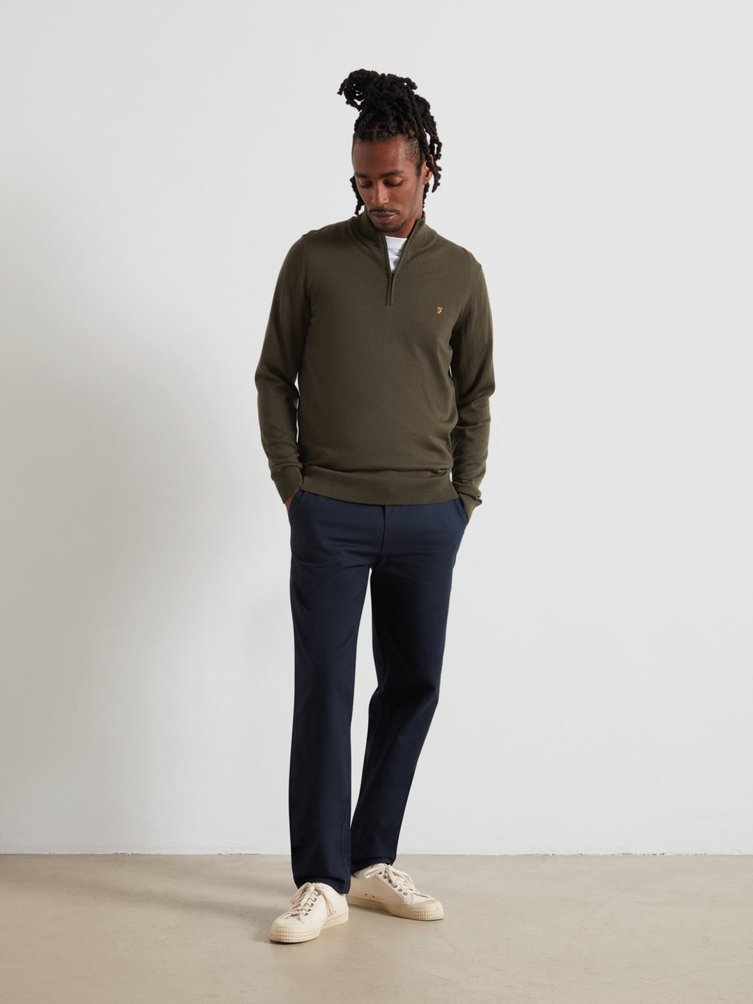 Norwood Trousers In Blue | Farah® Online