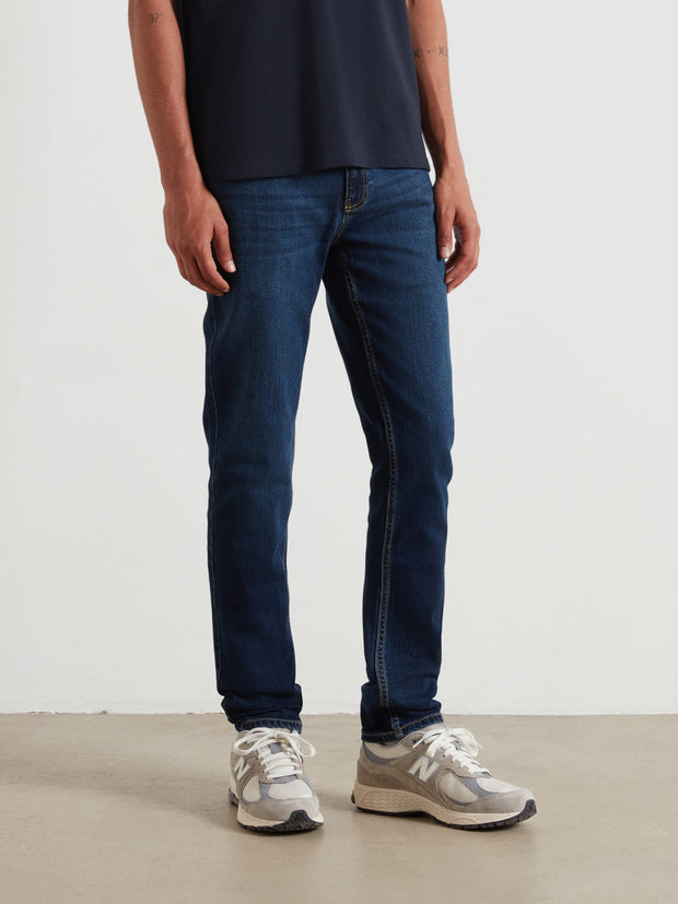 Drake Skinny Fit Jeans (Mid Denim) Front