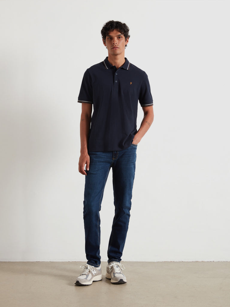 Drake Skinny Fit Jeans Mid Denim