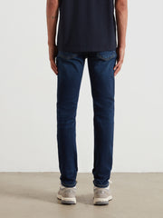 Drake Skinny Fit Jeans (Mid Denim) Back