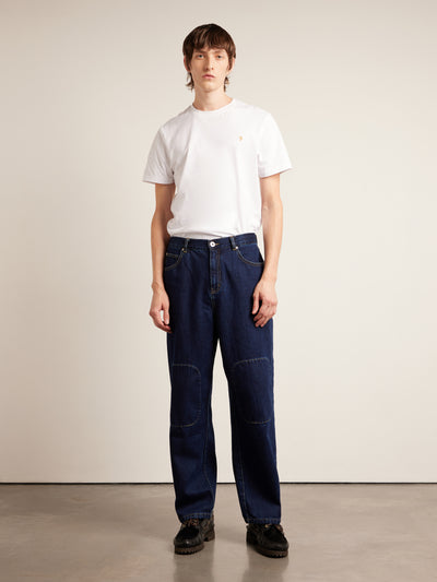 Sambrano Archive Reinforced Jeans (Mid Denim) Men's Styled