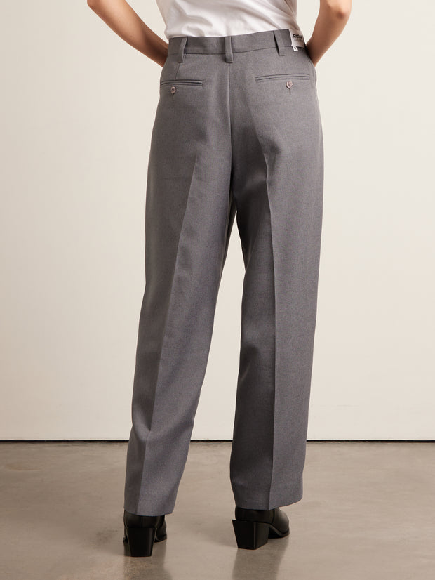 Marty Archive Twill Trousers (Dark Grey) Women's Back