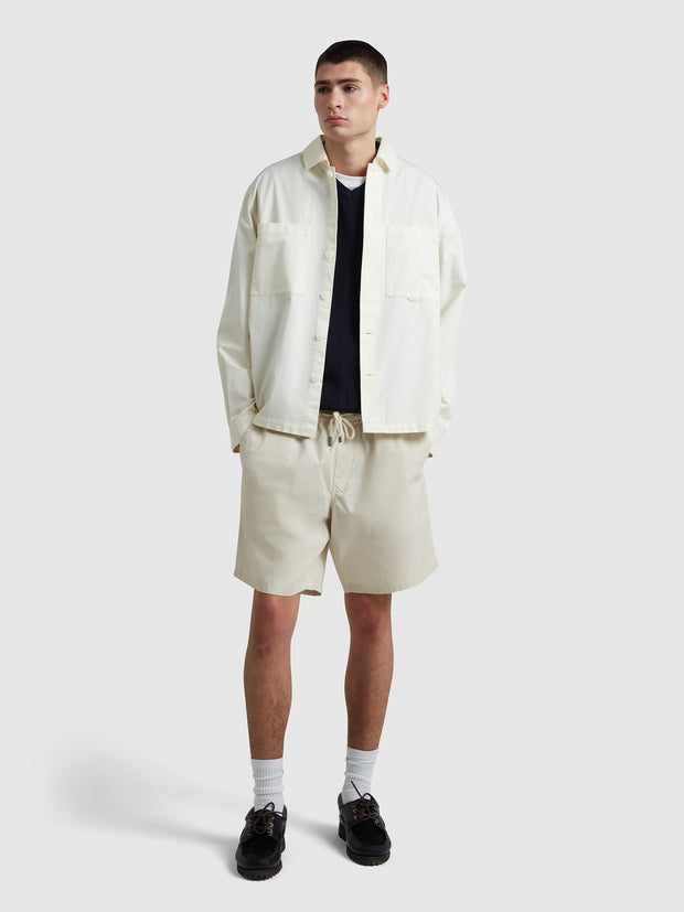 Sepel Canvas Shorts In Fog