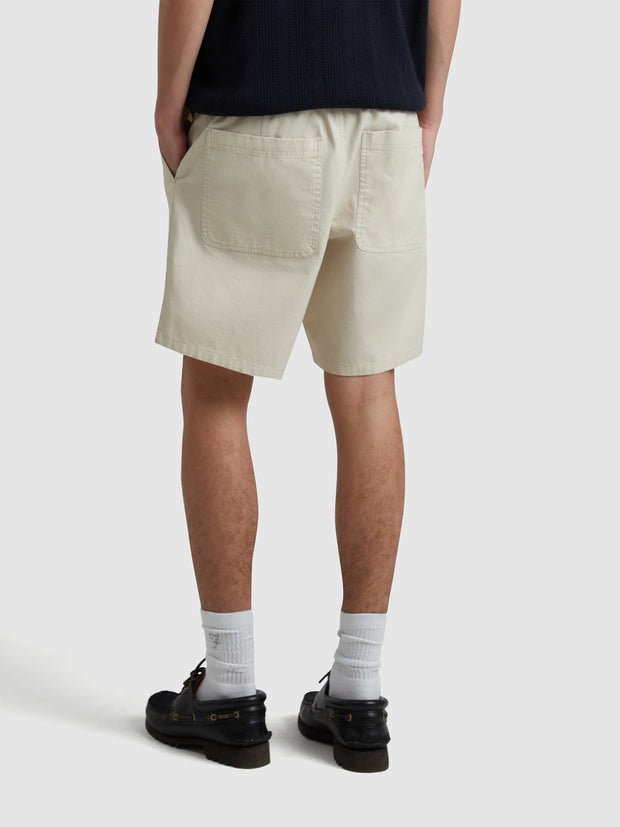 Sepel Canvas Shorts In Fog