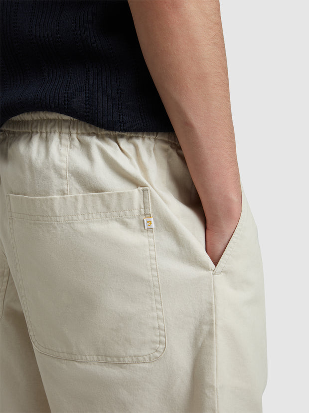 Sepel Canvas Shorts In Fog