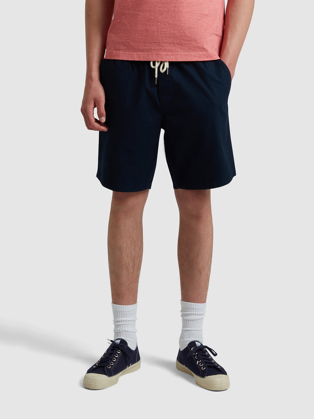 Sepel Canvas Shorts In True Navy