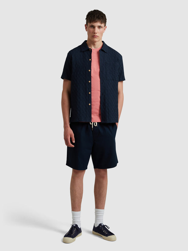 Sepel Canvas Shorts In True Navy