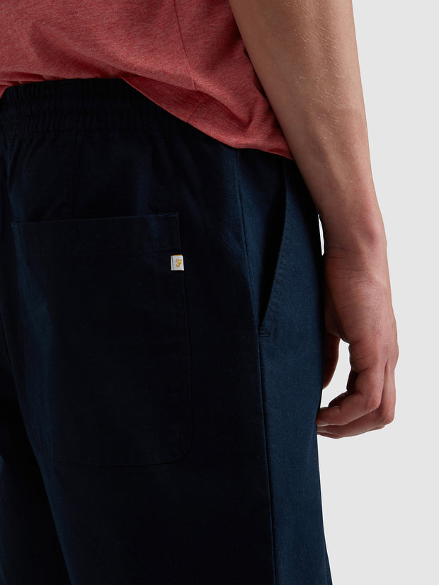 Sepel Canvas Shorts In True Navy