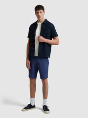 Hawk Fine Twill Shorts In Sigil Blue