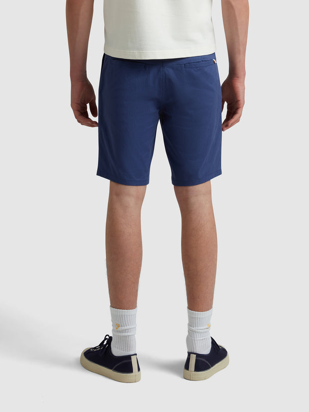 Hawk Fine Twill Shorts In Sigil Blue