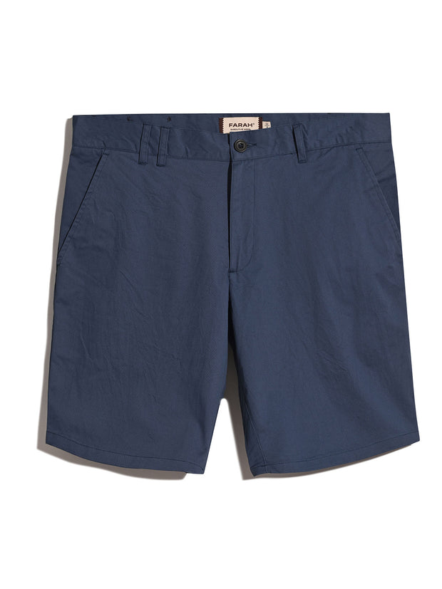 Hawk Fine Twill Shorts In Sigil Blue