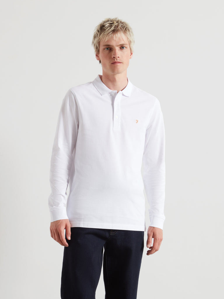 Blanes Long Sleeve Polo Shirt