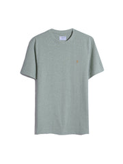 Danny Regular Fit Organic Cotton T-Shirt In Balsam Marl