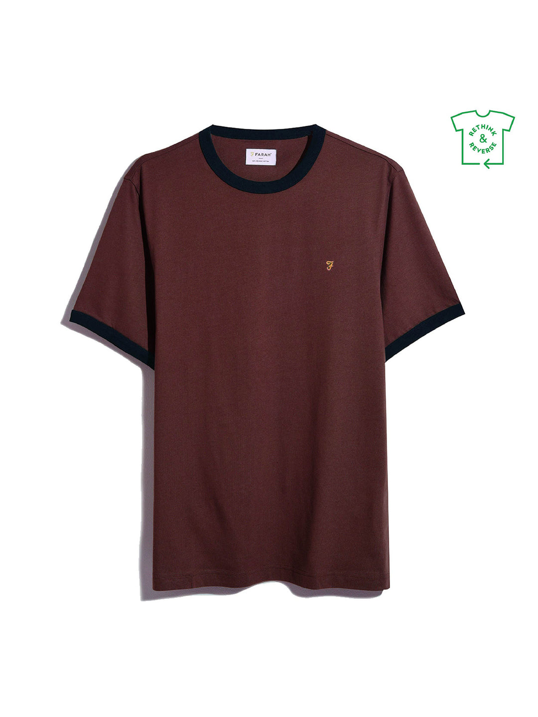 Groves T-Shirt In Red | Farah® Online