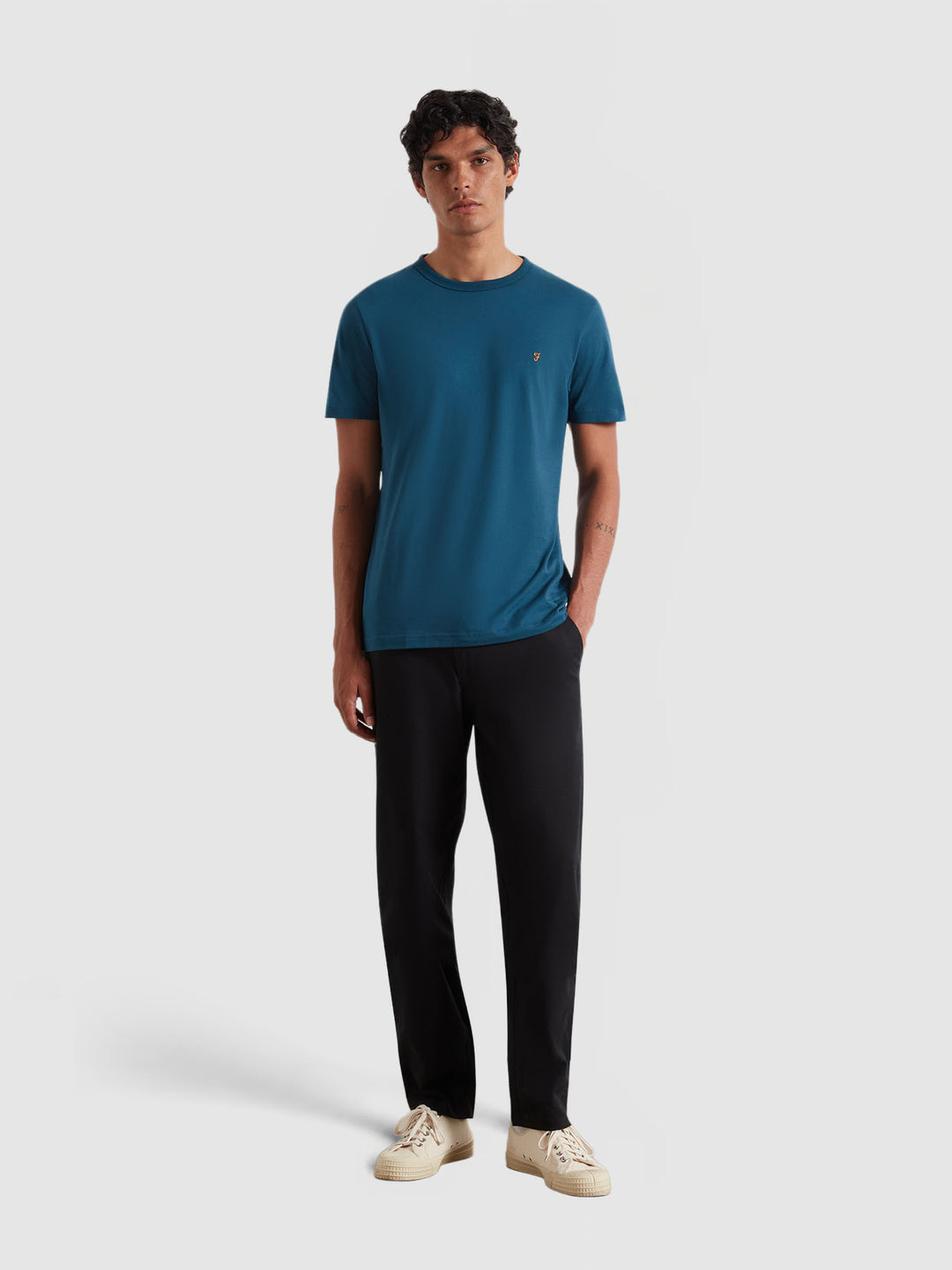 is-ness × the hc × farah】L/S T-shirt Farah | Groves Ringer T