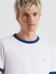 Fox Ringer T-Shirt In White