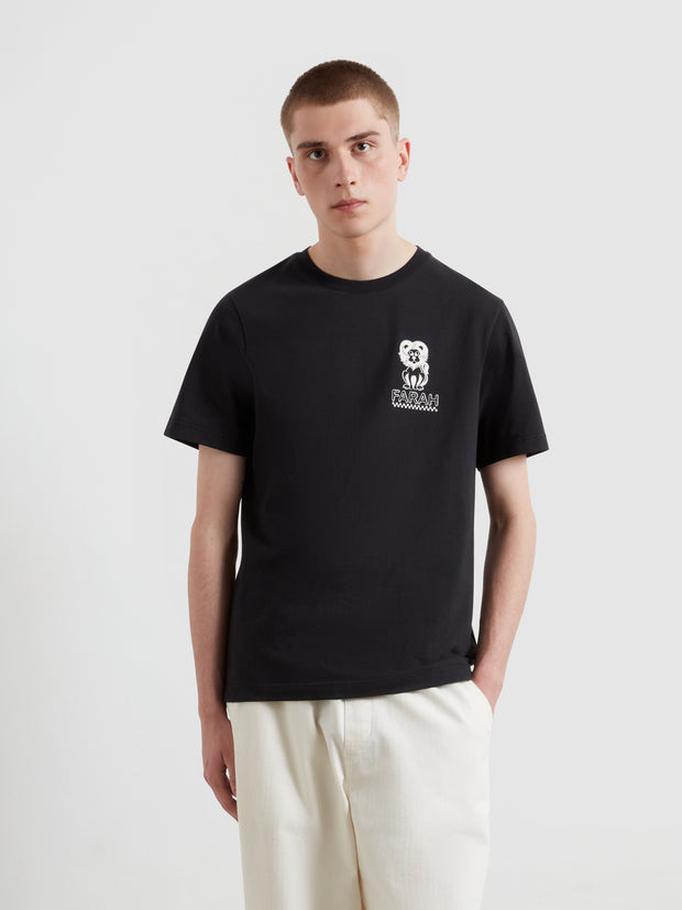 Harker Graphic T-Shirt (Black) Front