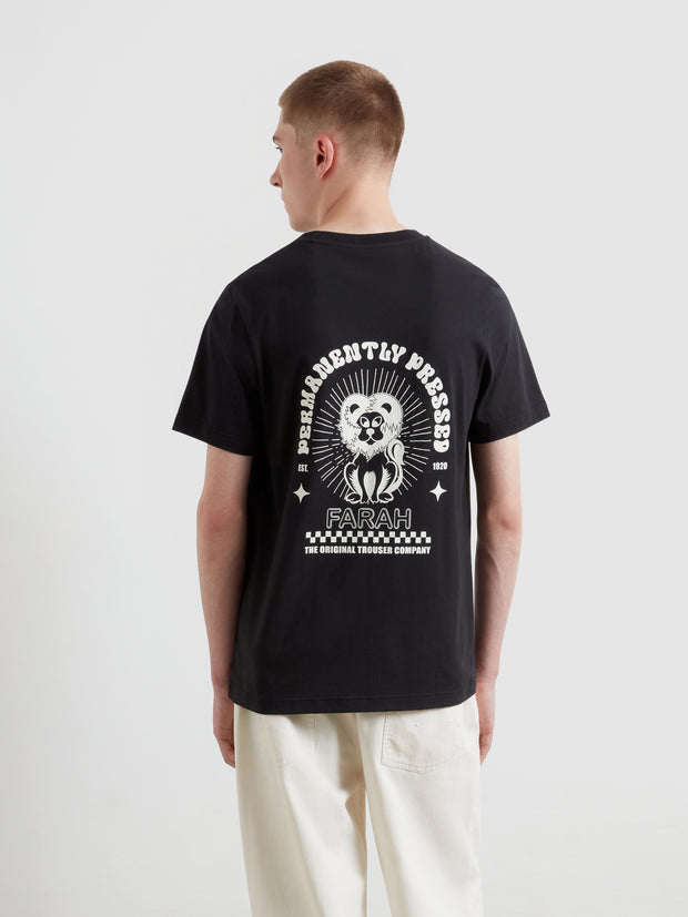 Harker Graphic T-Shirt (Black) Back