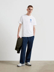 Harker Graphic T-Shirt (White) Styled