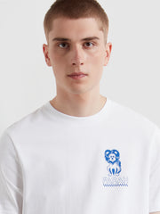 Harker Graphic T-Shirt (White) Detail