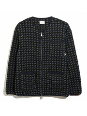 Danby Full Zip Sweatshirt (True Navy) Flat