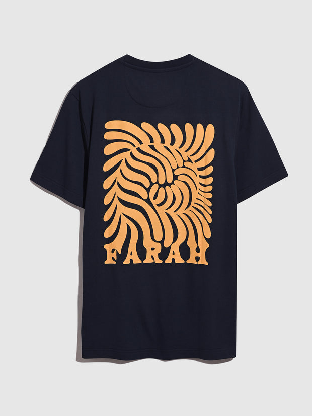 Amesbury Graphic T-Shirt In True Navy