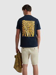 Amesbury Graphic T-Shirt In True Navy