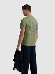 Bulford Graphic T-Shirt In Rocket Green