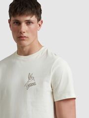 Normanton Graphic T-Shirt In Ecru