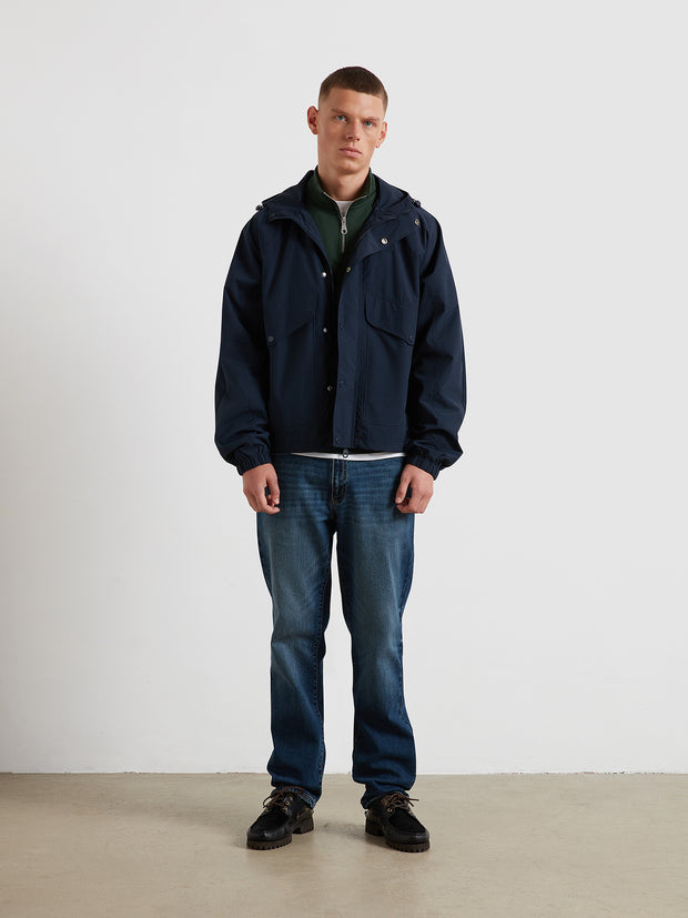 Jim Organic Cotton Quarter Zip Sweatshirt (Poplar Green) Styled