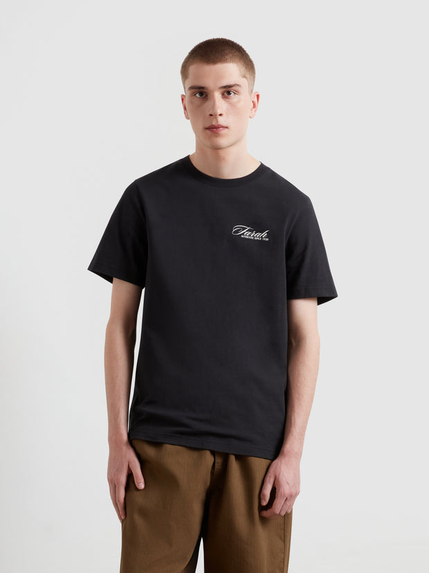 Byron Graphic T-Shirt (Black) Front