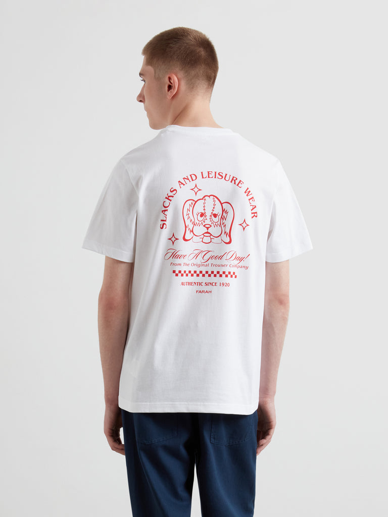Byron Graphic T-Shirt In White