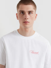Byron Graphic T-Shirt (White) Detail