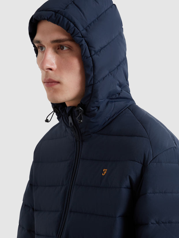 Kennedy Wadded Coat (Yale) Detail