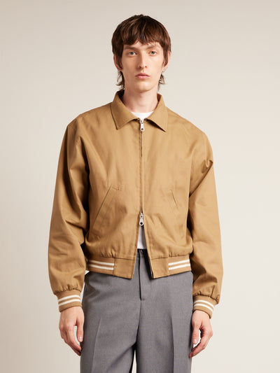 Colonia Archive Canvas Jacket (Beige) Men's Front