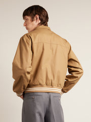 Colonia Archive Canvas Jacket (Beige) Men's Back