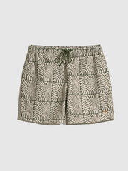 Colbert Fern Print Swim Shorts In Rocket Green