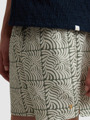 Colbert Fern Print Swim Shorts In Rocket Green