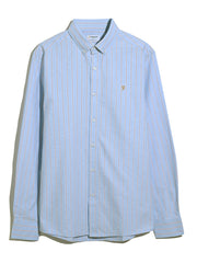 Timoney Striped Shirt (Sky Blue) Flat