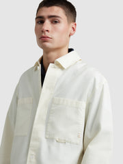 Aiden Overshirt In Ecru