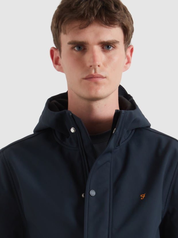 Brydon Softshell (True Navy) Detail