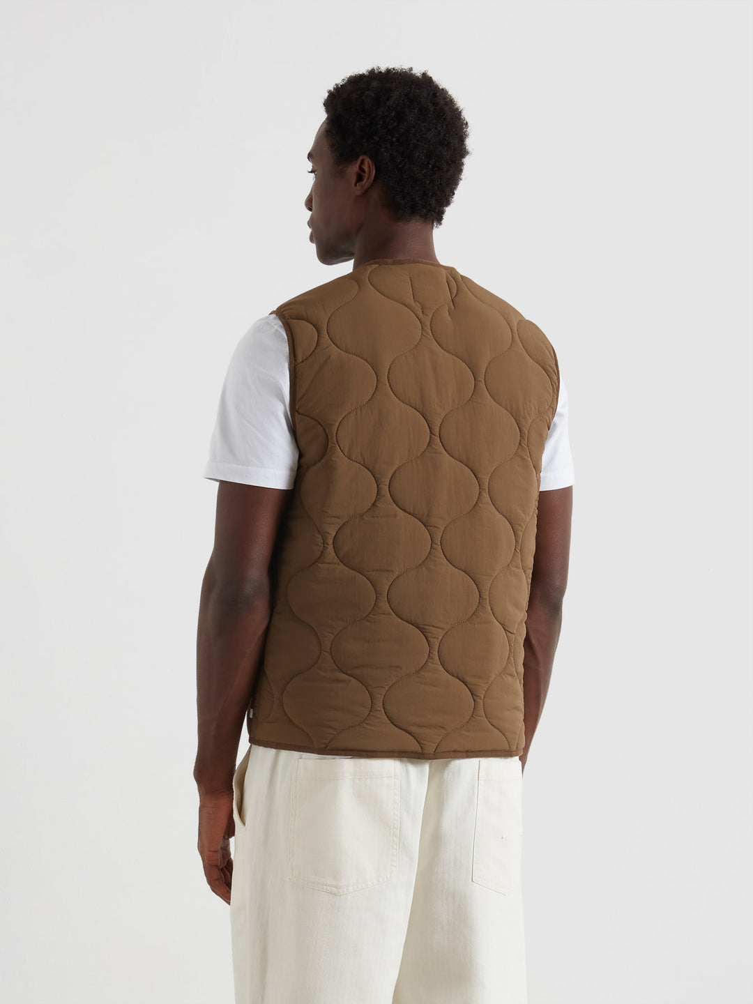 Campbell Gilet In Brown | Farah® Online