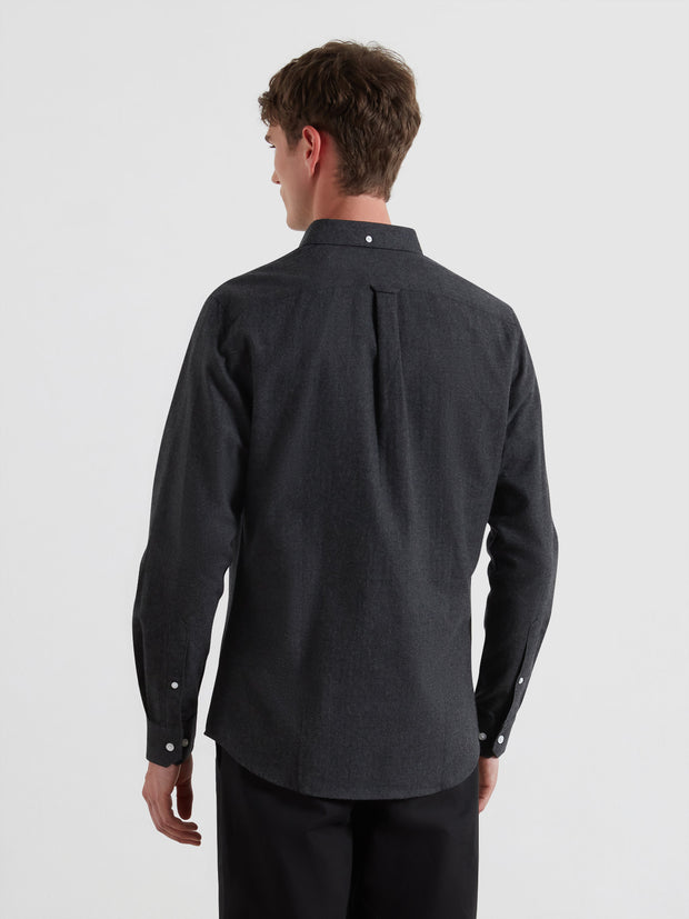 Milners Shirt (Charcoal Marl) Back