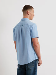 Boxworth Short Sleeve Shirt (Regatta Blue) Back
