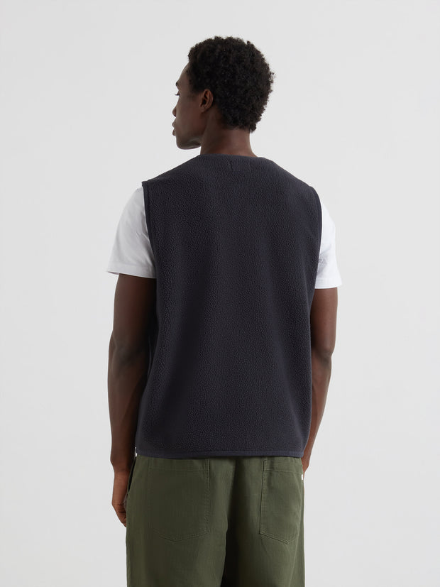 Abbott Gilet (True Navy) Back